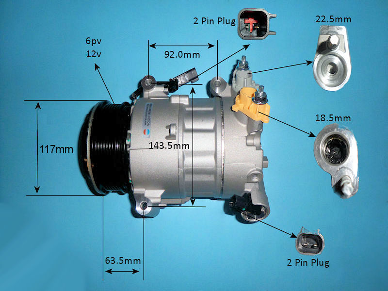 CoolZone Aircon Compressor (14-1770P)
