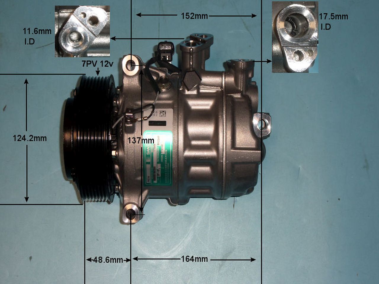 Auto Air Aircon Compressor Genuine OE – 14-1775