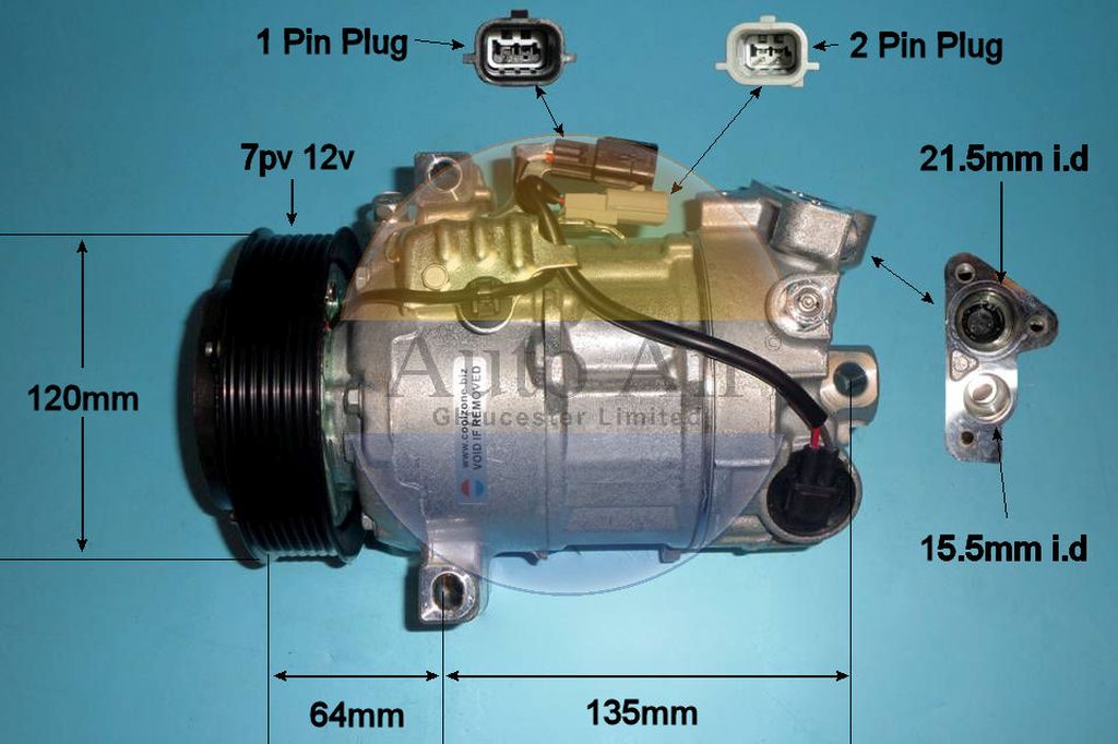 Aircon Compressor Aftermarket Quality – AutoAir 14-1814P