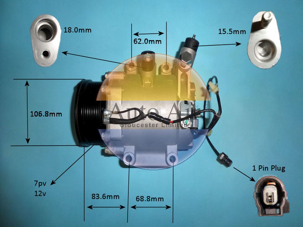 Aircon Compressor Aftermarket Quality – AutoAir 14-4902P