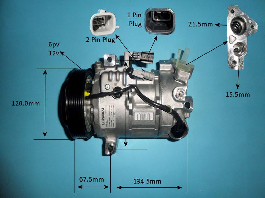 Aircon Compressor Genuine OE DENSO – AutoAir 14-4905