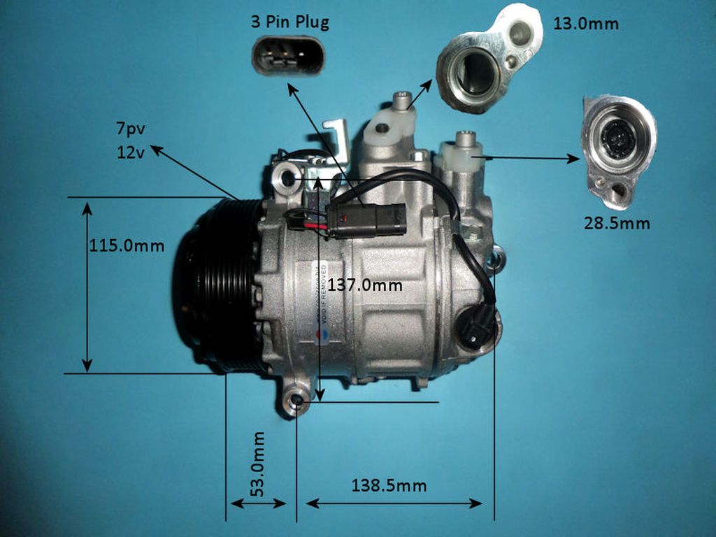 Aircon Compressor Aftermarket Quality – AutoAir 14-5974P