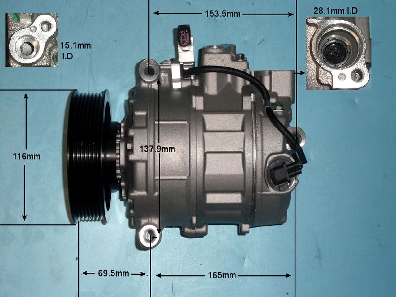 Auto Air Aircon Compressor Aftermarket – 14-7005P