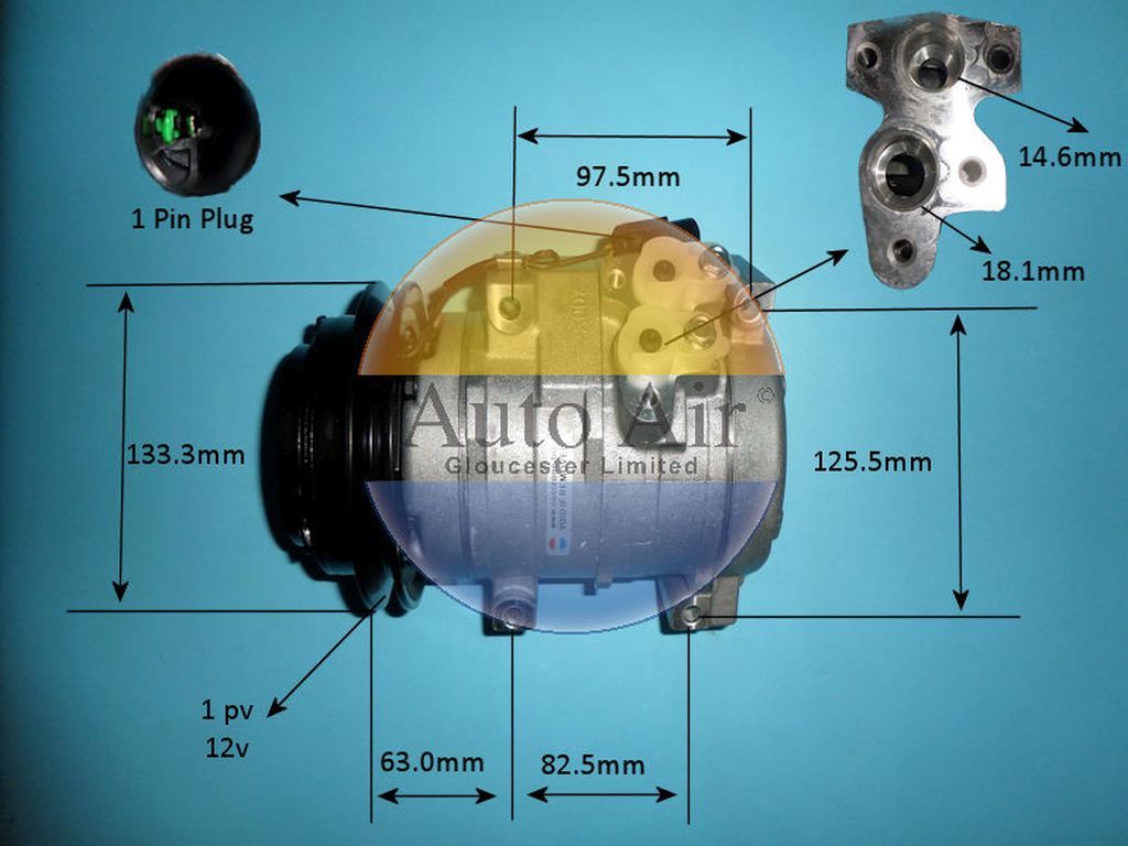 Aircon Compressor Aftermarket Quality – AutoAir 14-7424P