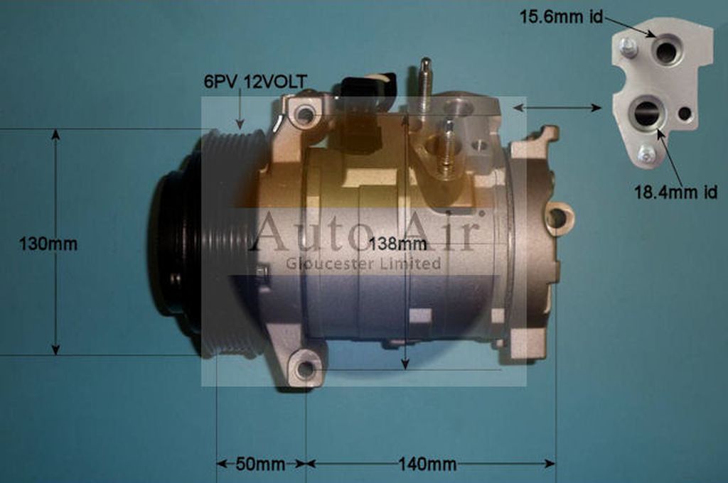 Aircon Compressor Aftermarket Quality – AutoAir 14-8007P