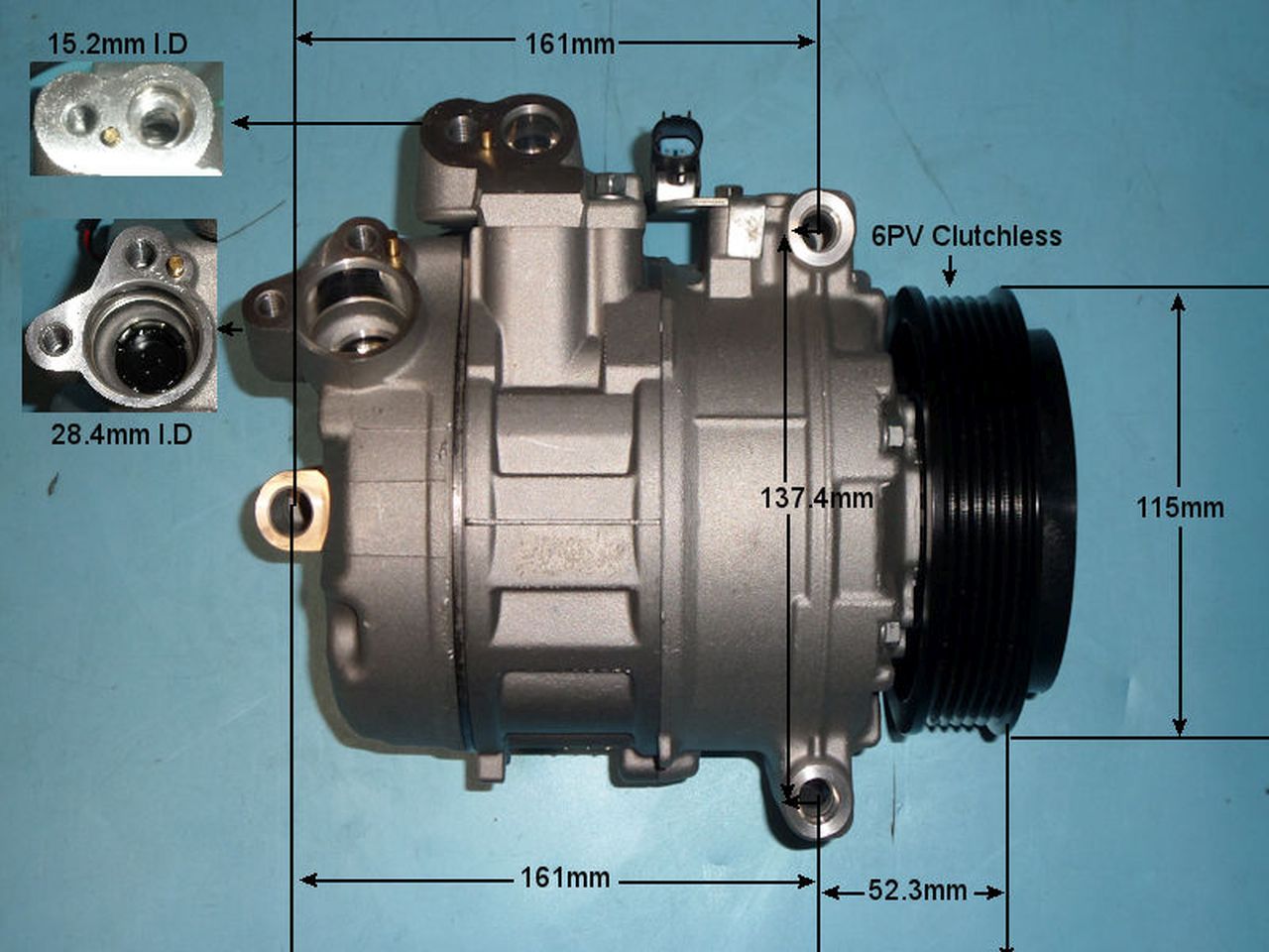 Auto Air Aircon Compressor Aftermarket – 14-9151P