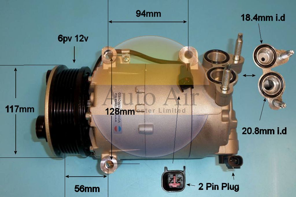 Aircon Compressor Aftermarket Quality – AutoAir 14-9670P