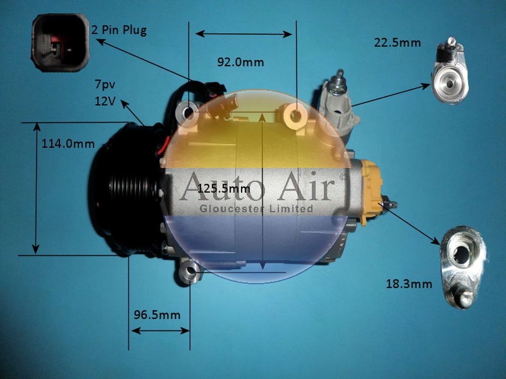 Aircon Compressor Aftermarket Quality – AutoAir 14-9680P