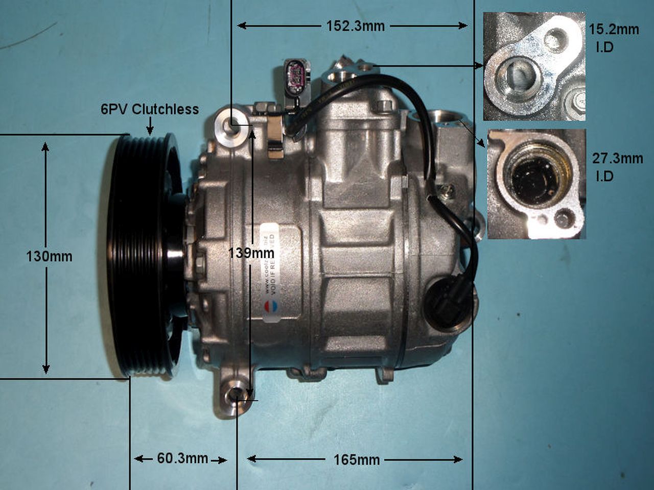 Auto Air Aircon Compressor Aftermarket – 14-9689P