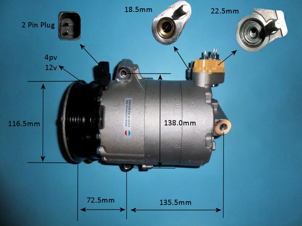 Aircon Compressor Aftermarket Quality – AutoAir 14-9787P