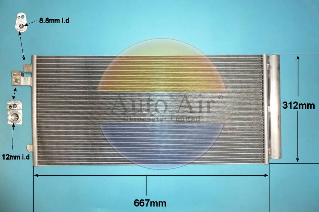 Aircon Condenser – AutoAir 16-0020