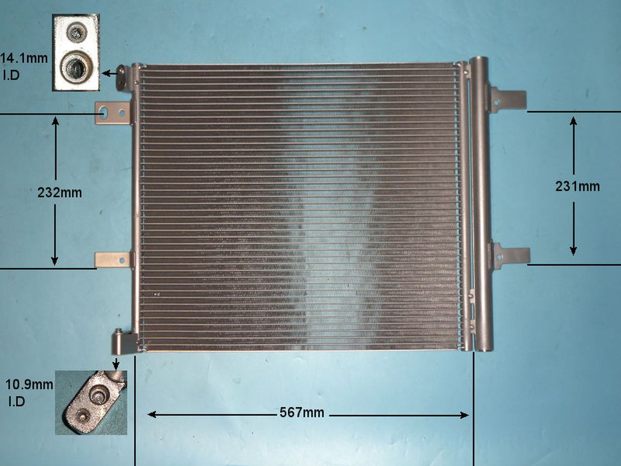 Auto Air Aircon Condenser – 16-0141