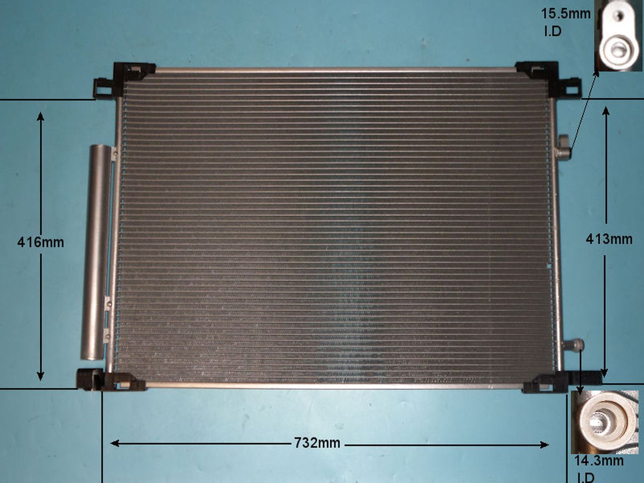 Auto Air Aircon Condenser – 16-0142