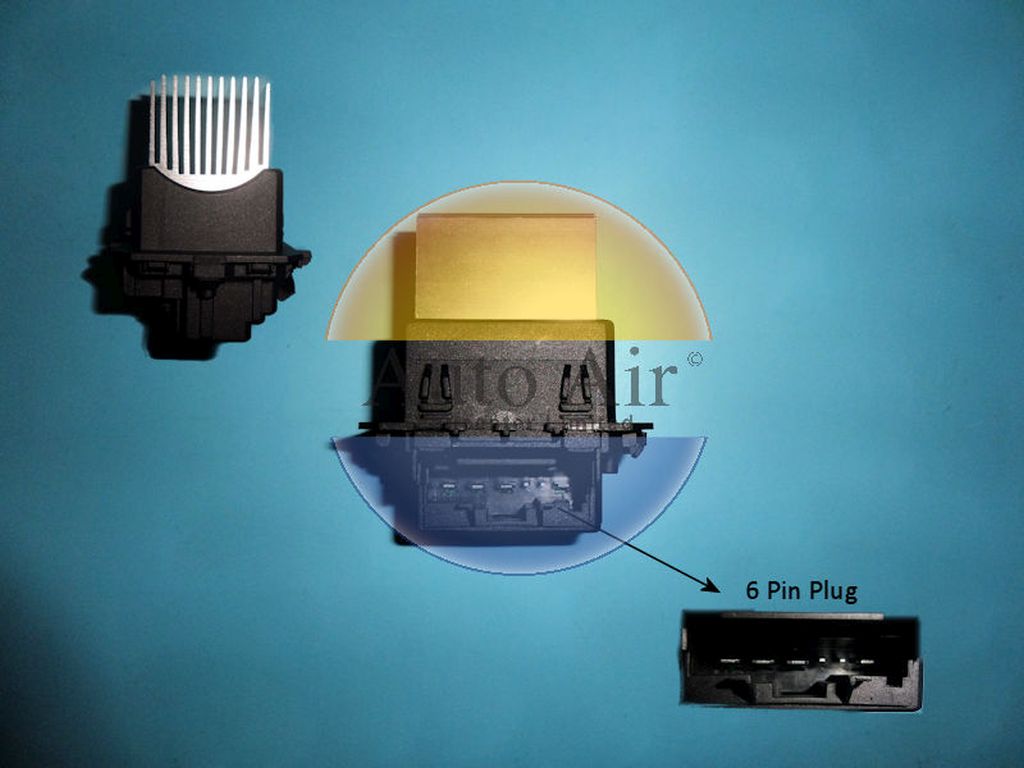 Heater Blower Resistor – AutoAir 20-0104