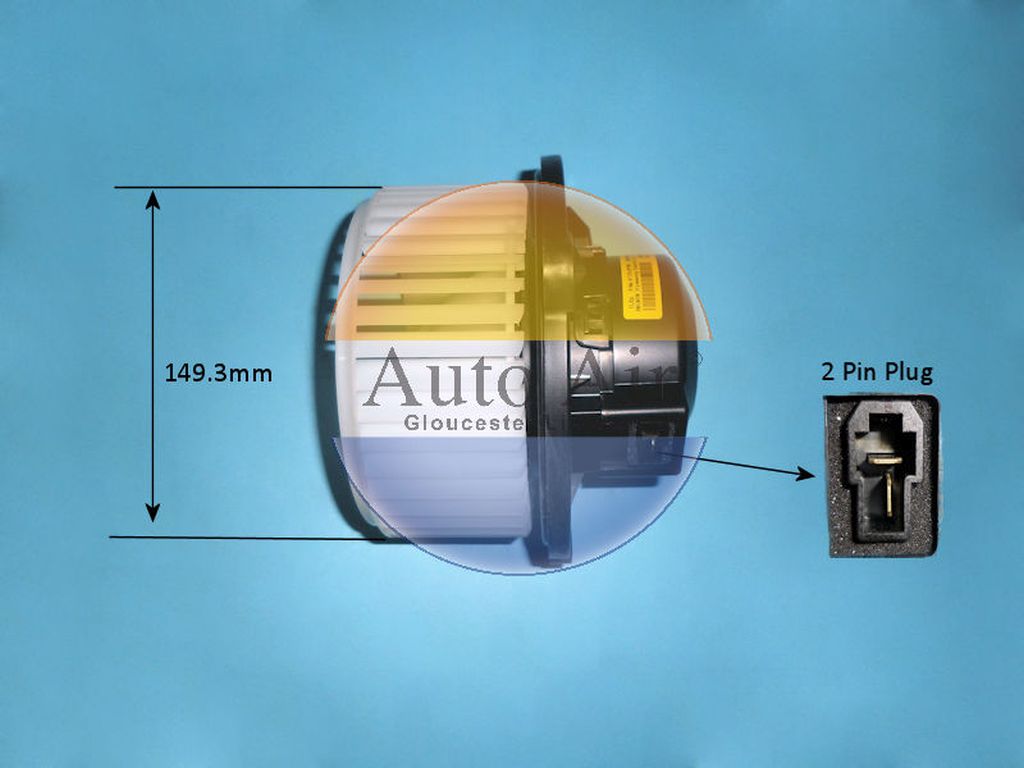 Heater Blower Motor – AutoAir 21-0142