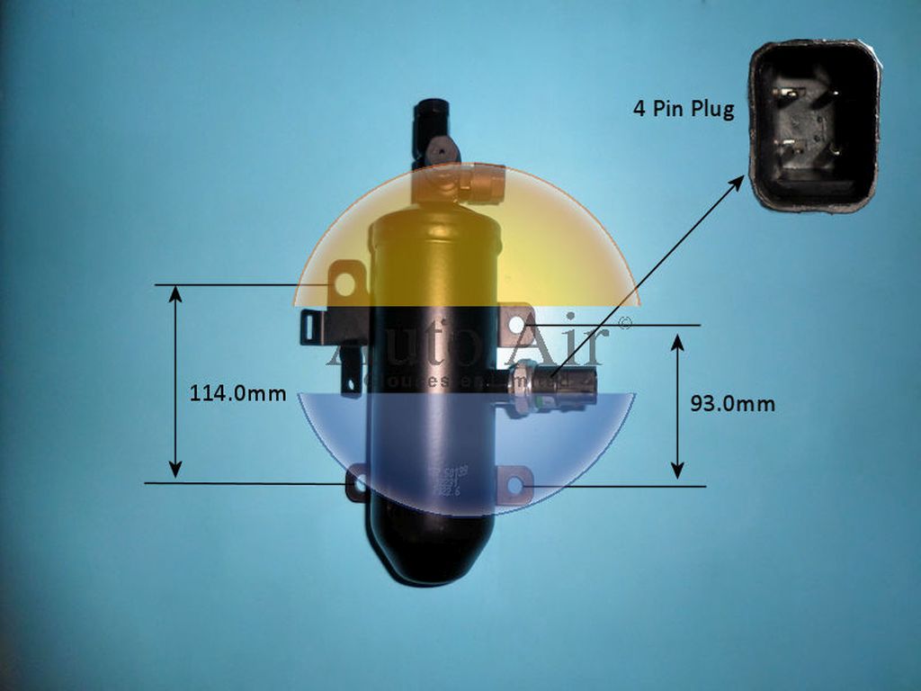 Aircon Receiver Dryer – AutoAir 31-0025