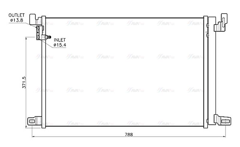 AVA Aircon Condenser AI5459D