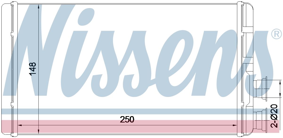 AVA Cabin Heater Core AI6469