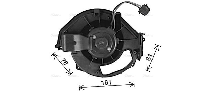 AVA Cabin Fan Blower Motor AI8452