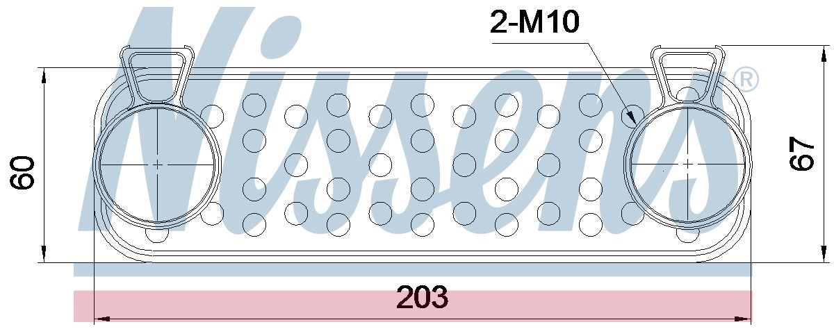 AVA Oil Cooler AU3362