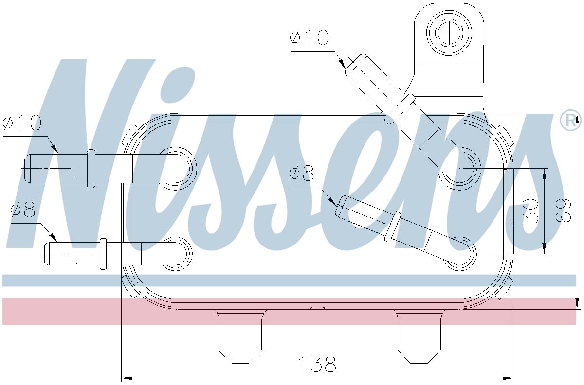AVA Oil Cooler AU3366