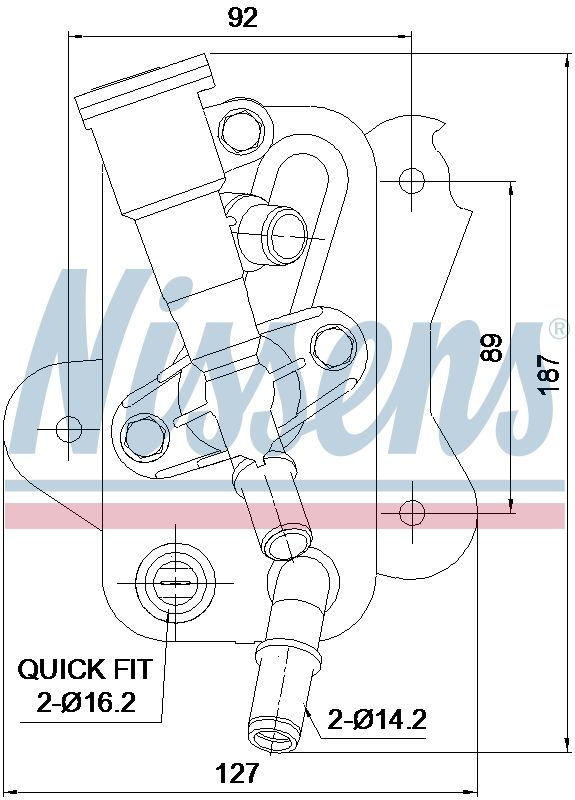 AVA Oil Cooler BW3660