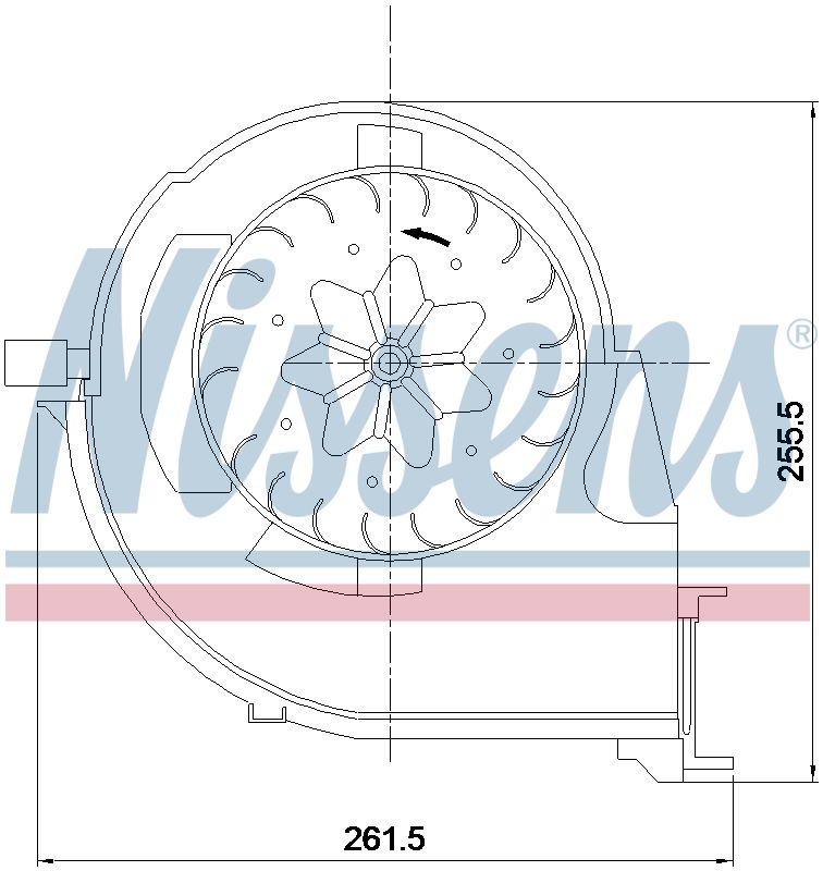 AVA Cabin Fan Blower Motor BW8664