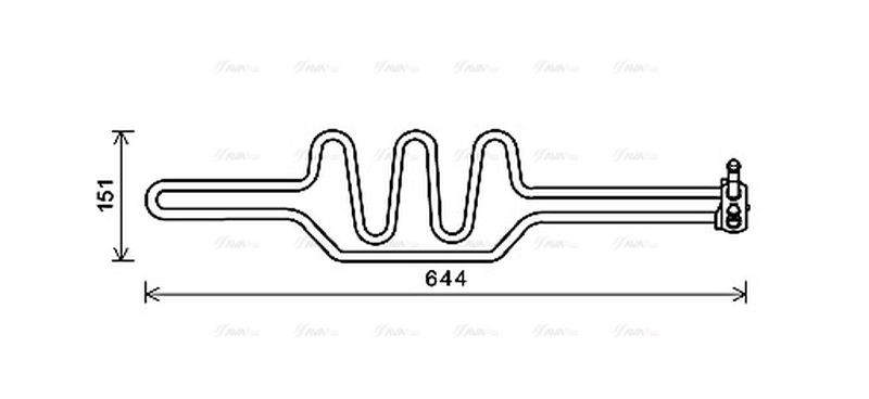 AVA Oil Cooler BWA3469