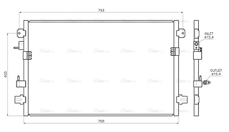 AVA Aircon Condenser CR5149