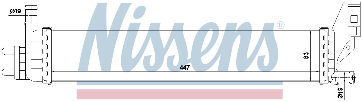 AVA Coolant Radiator DA2024