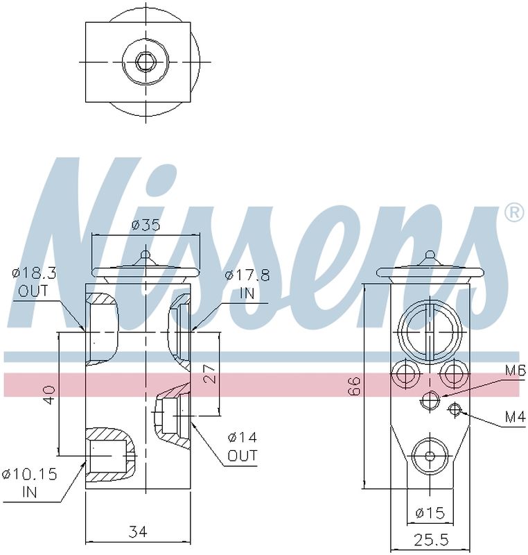 AVA Aircon Expansion Valve DN1497