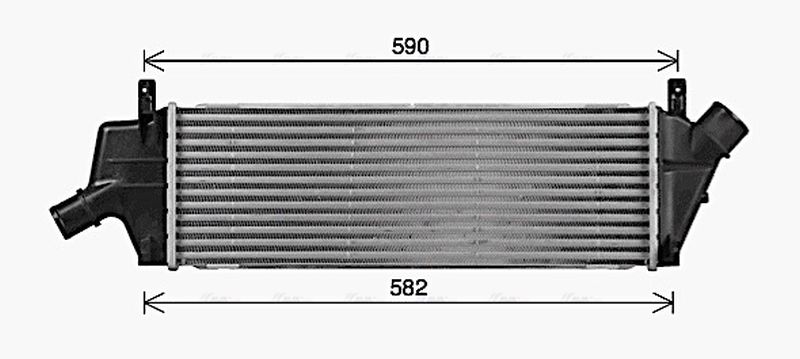 AVA Charge Air Intercooler DN4479