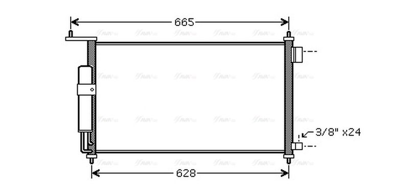 AVA Aircon Condenser DNA5332D