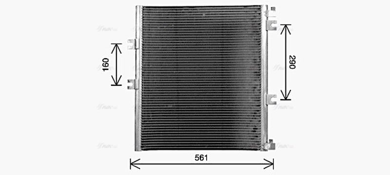 AVA Aircon Condenser FE5034