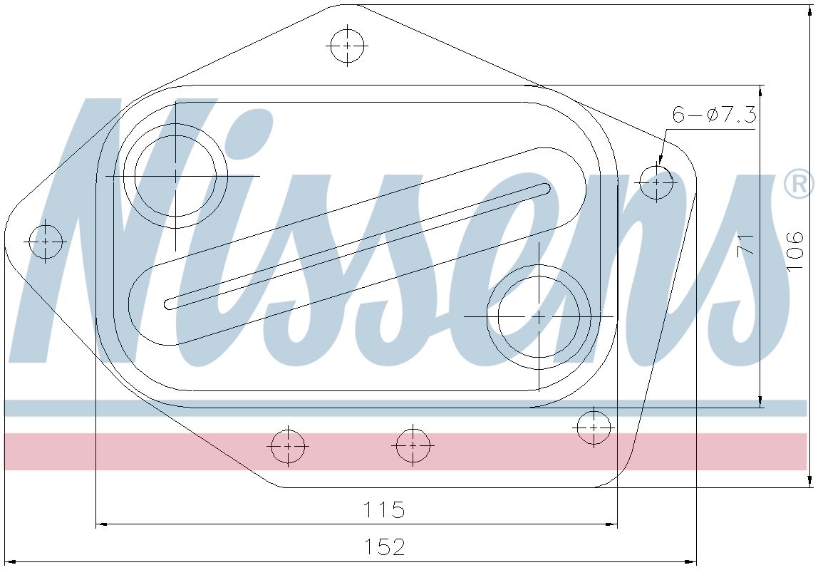 AVA Oil Cooler FT3492