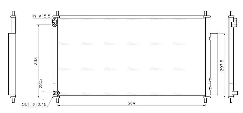 AVA Aircon Condenser HD5339D