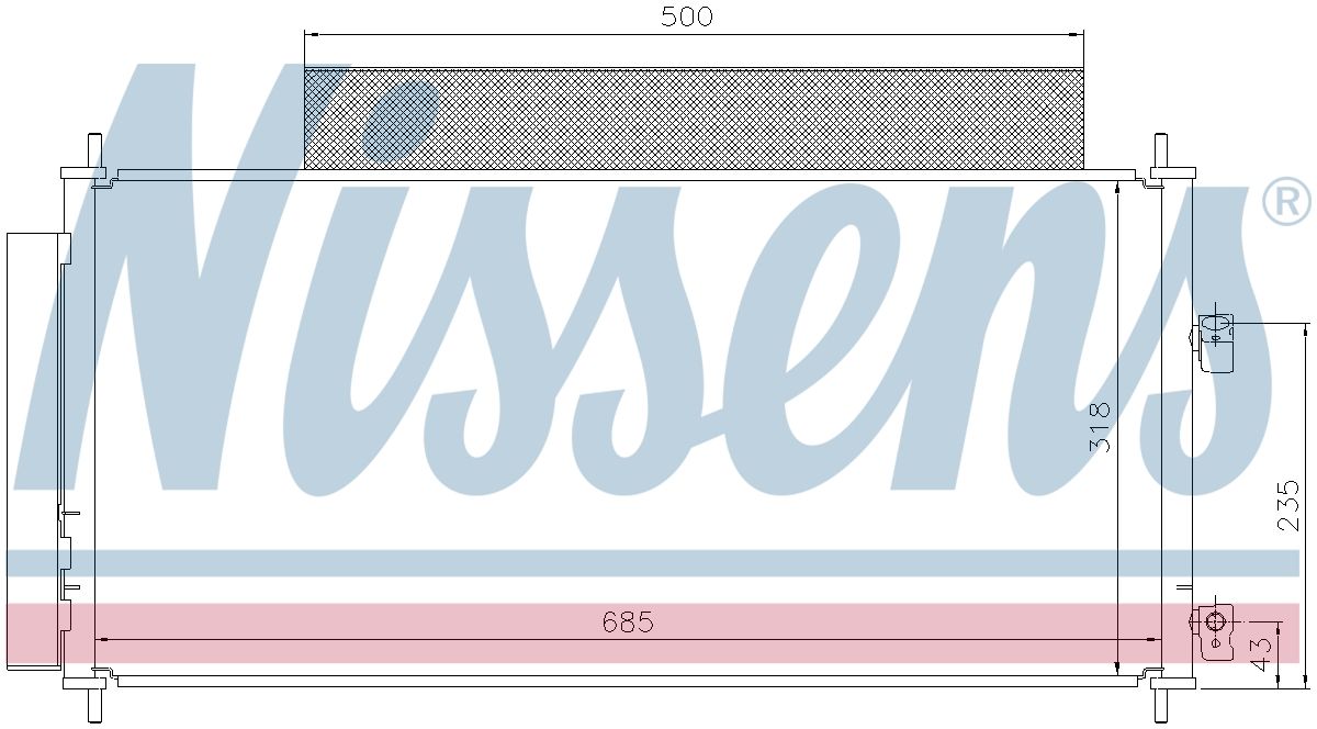 AVA Aircon Condenser HD5346D