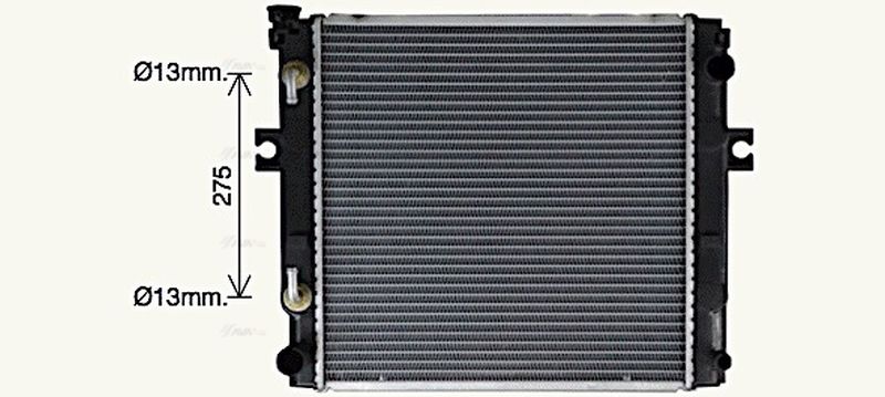 AVA Coolant Radiator HRT2131