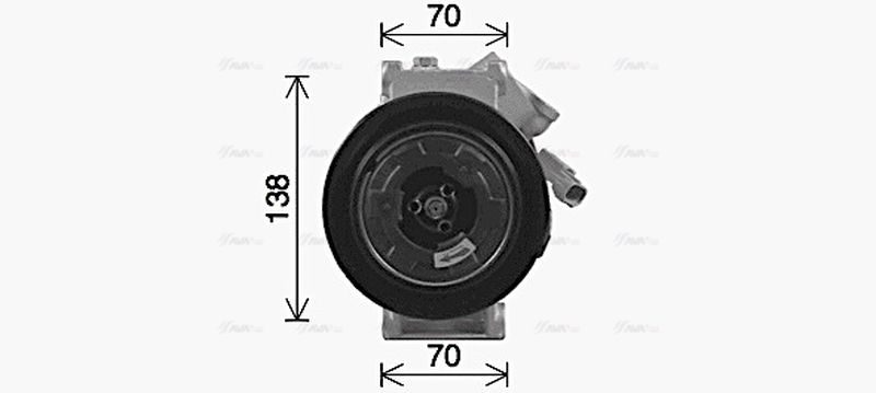 AVA Aircon Compressor JEAK086