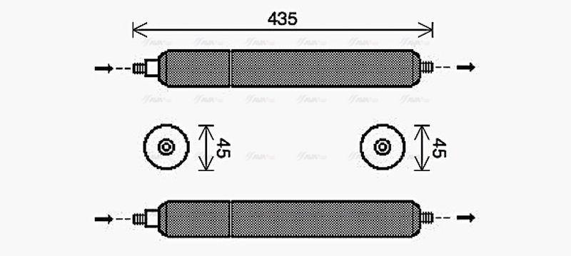AVA Aircon Receiver Dryer Filter JRD001