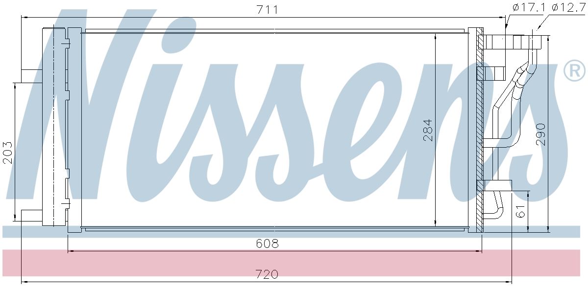 AVA Aircon Condenser KA5355D