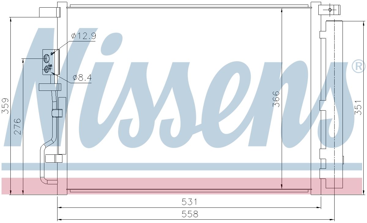 AVA Aircon Condenser KA5356D