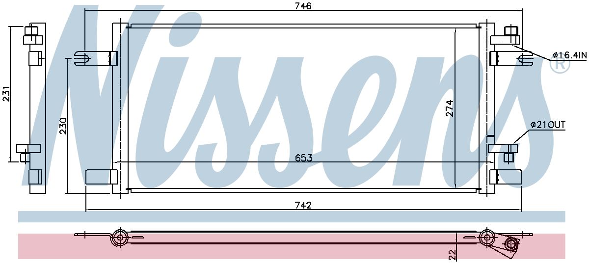 AVA Aircon Condenser ME5359
