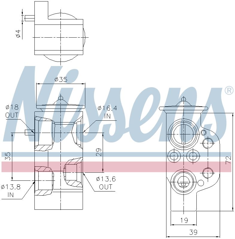 AVA Aircon Expansion Valve MS1799