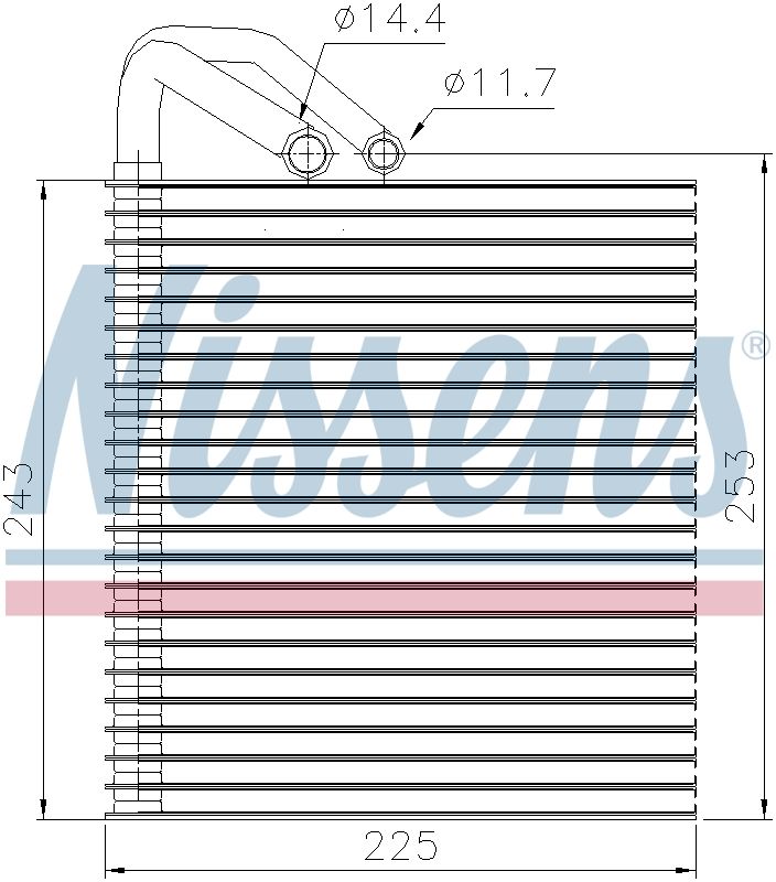 AVA Aircon Evaporator MSV814