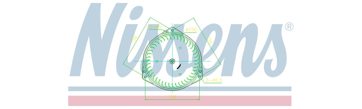 AVA Cabin Fan Blower Motor MT8297