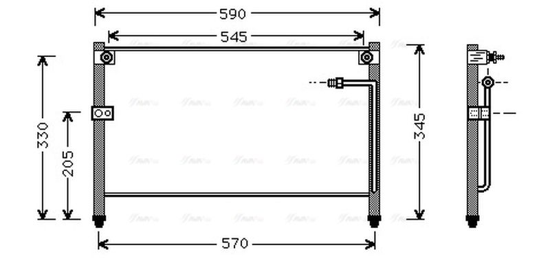 AVA Aircon Condenser MZ5118