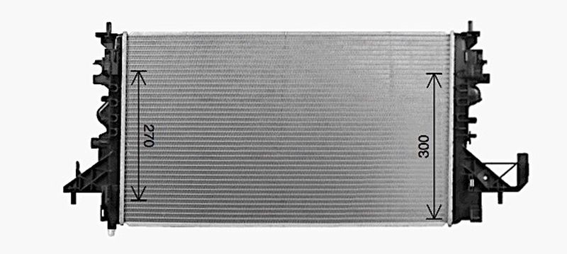 AVA Coolant Radiator OL2743