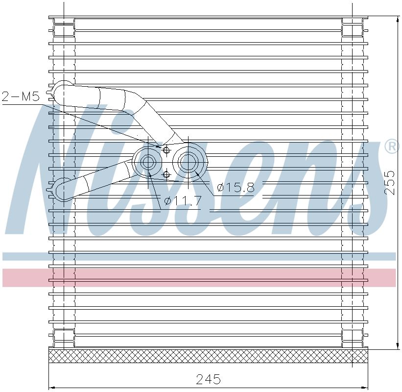 AVA Aircon Evaporator OLV759