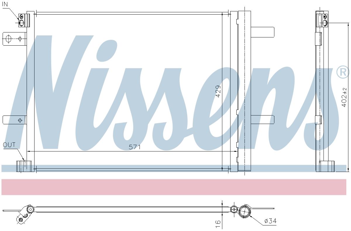 AVA Aircon Condenser PE5438D